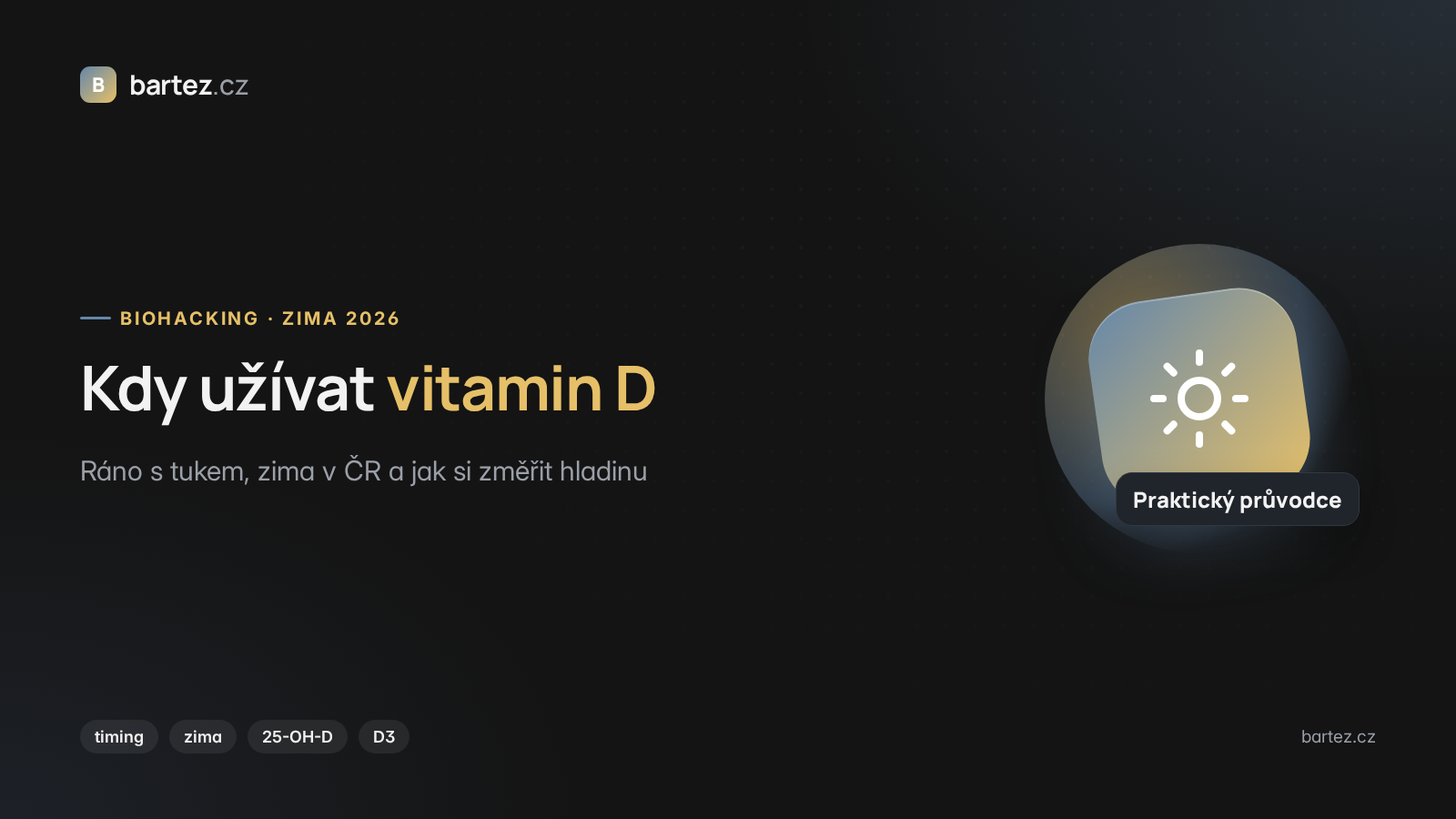 Vitamin D v zimě — kdy užívat, cover