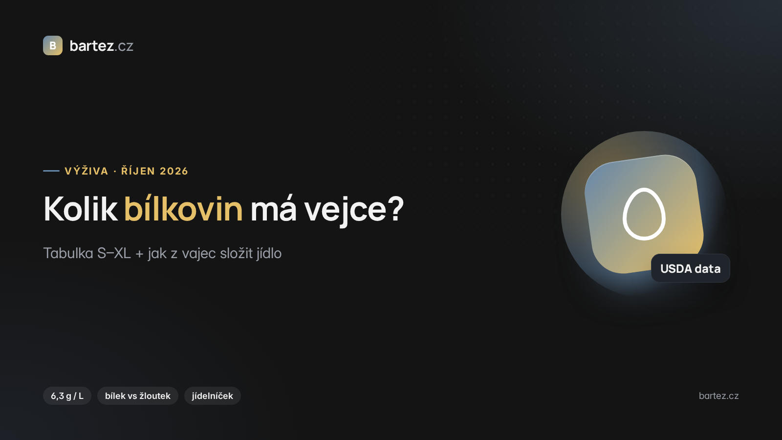 Cover: kolik bílkovin má vejce – tabulka velikostí
